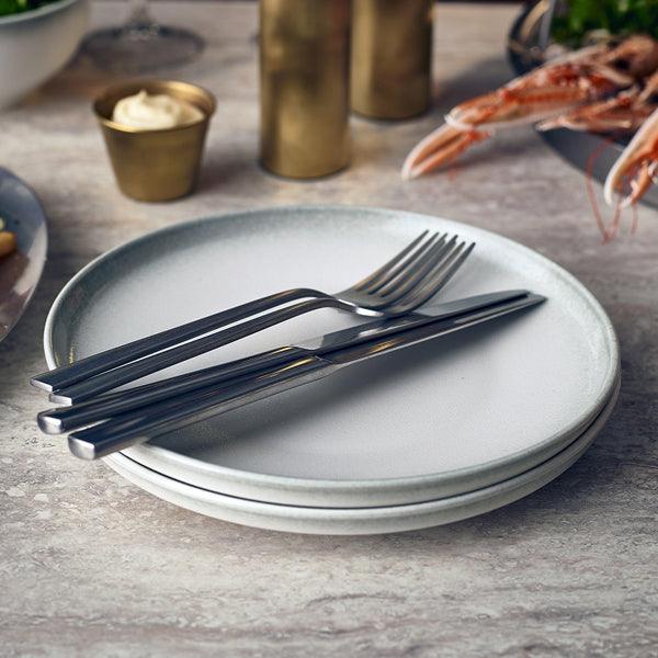 Sereno Porcelain Cirrus Coupe Plate 21.5cm