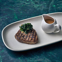 Sereno Porcelain Cirrus Rectangular Platter 35 x 18cm