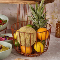 GenWare Copper Deco Display Basket 25 x 18cm