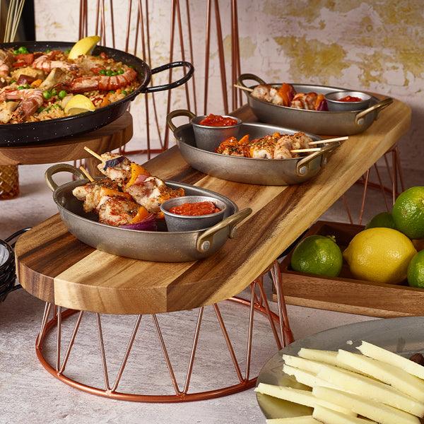 GenWare Copper Crown Buffet Riser 10cm