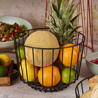 GenWare Black Deco Display Basket 25 x 18cm