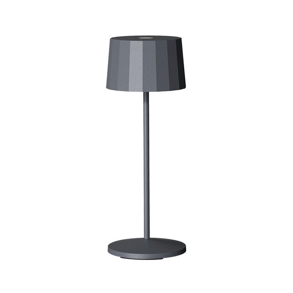 Utopia | Table Lighting | Octa Dark Grey LED Rechargeable Table Light 11 x 28.5cm (4 1/3 x 11 2/5") 6 Pack | Bespoke77