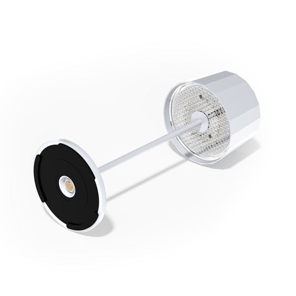 Octa White LED Rechargeable Table Light 11 x 28.5cm (4 1/3 x 11 2/5")