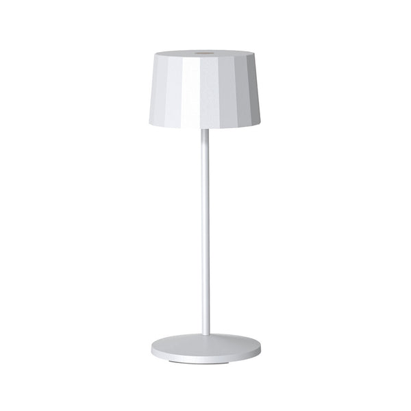 Utopia | Table Lighting | Octa White LED Rechargeable Table Light 11 x 28.5cm (4 1/3 x 11 2/5") 6 Pack | Bespoke77