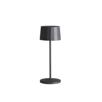 Utopia | Table Lighting | Octa Dark Grey Mini LED Rechargeable Table Light 7.6 x 20.3cm (3 x 8") | Bespoke77