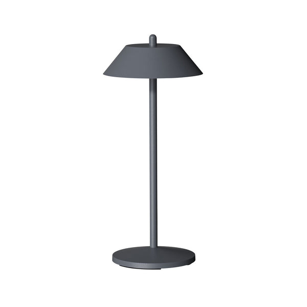 Utopia | Table Lighting | Pirlo Dark Grey LED Rechargeable Table Light  6 Pack 13 x 28cm (5 1/10 x 11") | Bespoke77