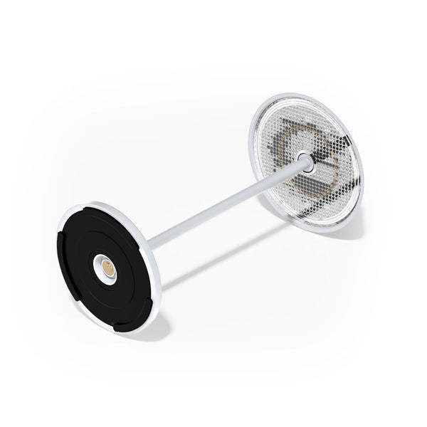 Pirlo White LED Rechargeable Table Light 13 x 28cm (5 1/10 x 11")