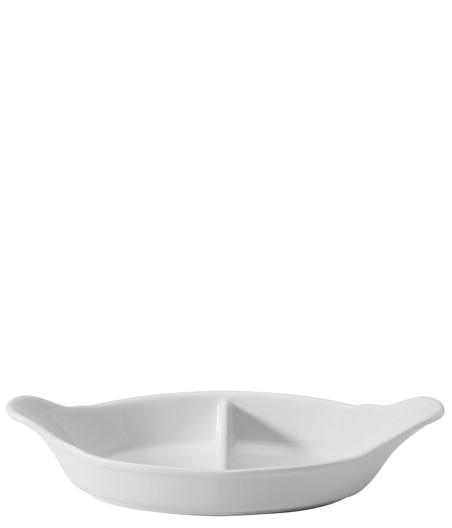 Titan Oval Eared Divided Dishes 11" (28cm)