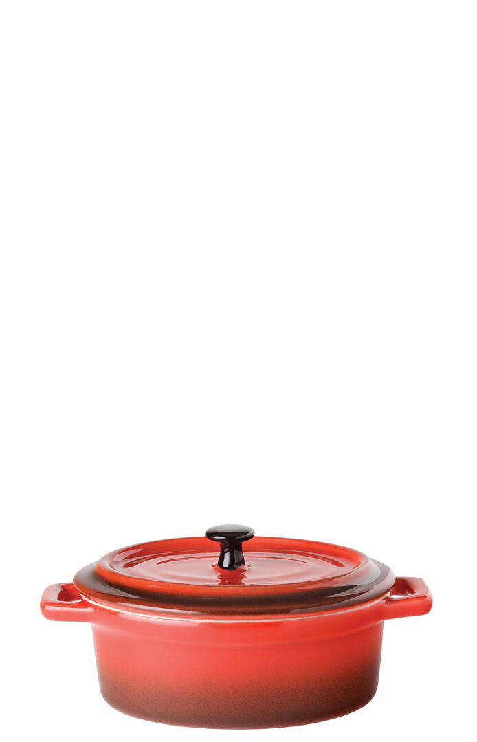 Flame Oval Casserole 5" (13cm) 12.5oz (35cl)
