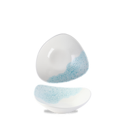 Vintage Prints Med Tiles Aquamarine Triangle Bowl 18.5cm