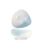 Vintage Prints Med Tiles Aquamarine Triangle Bowl 23.5cm