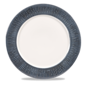 Bamboo Spinwash Mist Porcelain Presentation Plate 12"