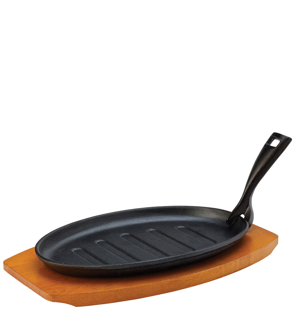Sizzle Platter 10.75" (27cm) - with Wooden Base
