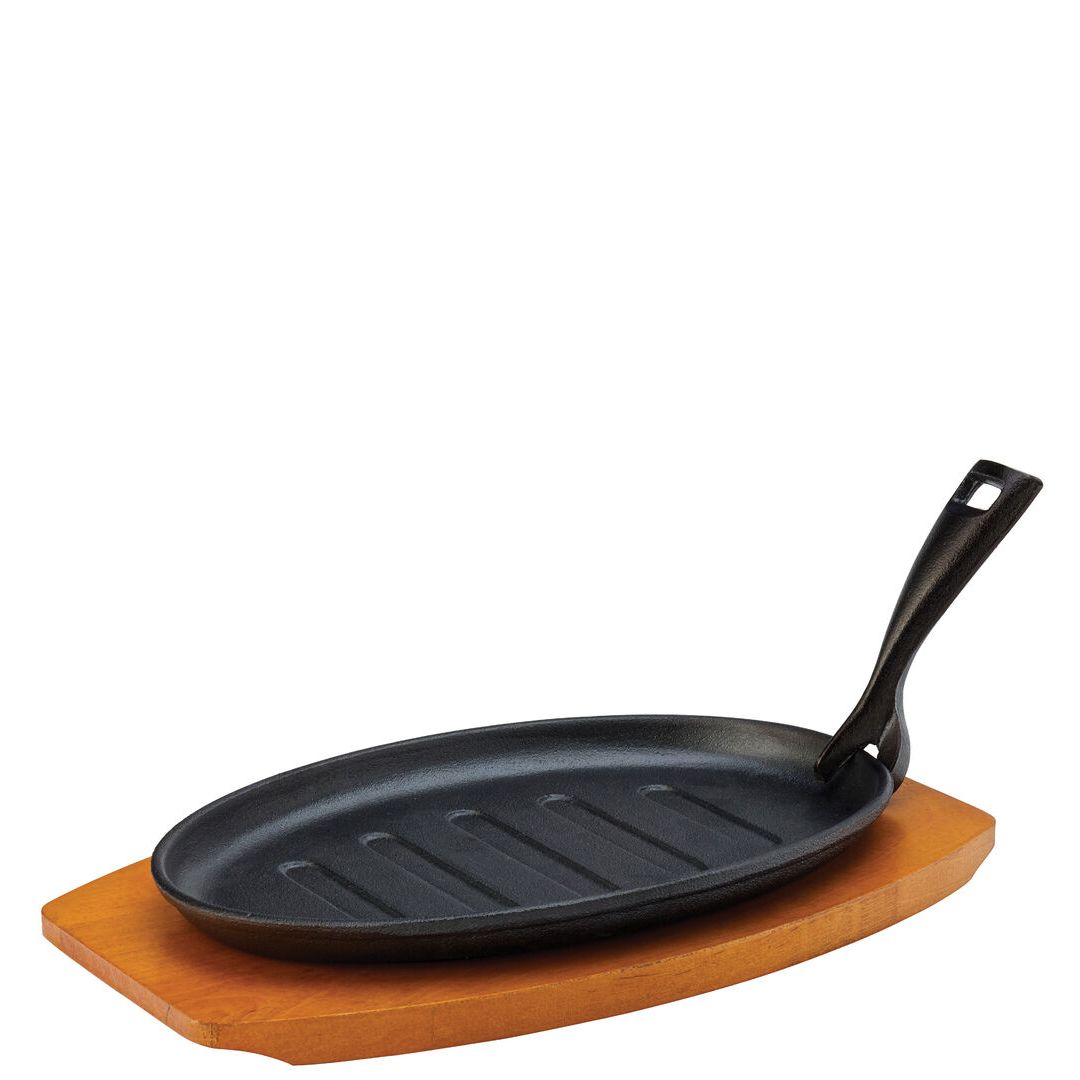 Sizzle Platter 10.75" (27cm) - with Wooden Base