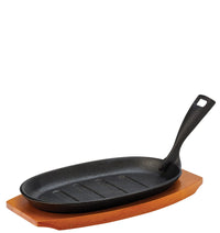 Sizzle Platter 9.5" (24cm) - with Wooden Base