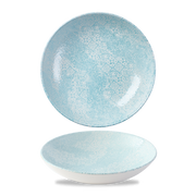 Vintage Prints Med Tiles Aquamarine Coupe Bowl 18.2cm