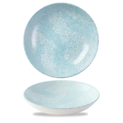 Vintage Prints Med Tiles Aquamarine Coupe Bowl 24.8cm
