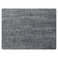 Utopia | Table Presentation | Modern Twist Linen Denim Blue Silicone Placemat 30.5 x 40.6cm (12 x 16") | Bespoke77