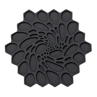 Utopia | Table Presentation | Modern Twist Hive Graphite Trivet 17.8cm (7") | Bespoke77