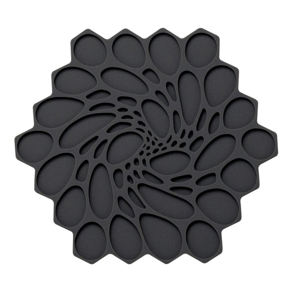 Utopia | Table Presentation | Modern Twist Hive Graphite Trivet 17.8cm (7") | Bespoke77
