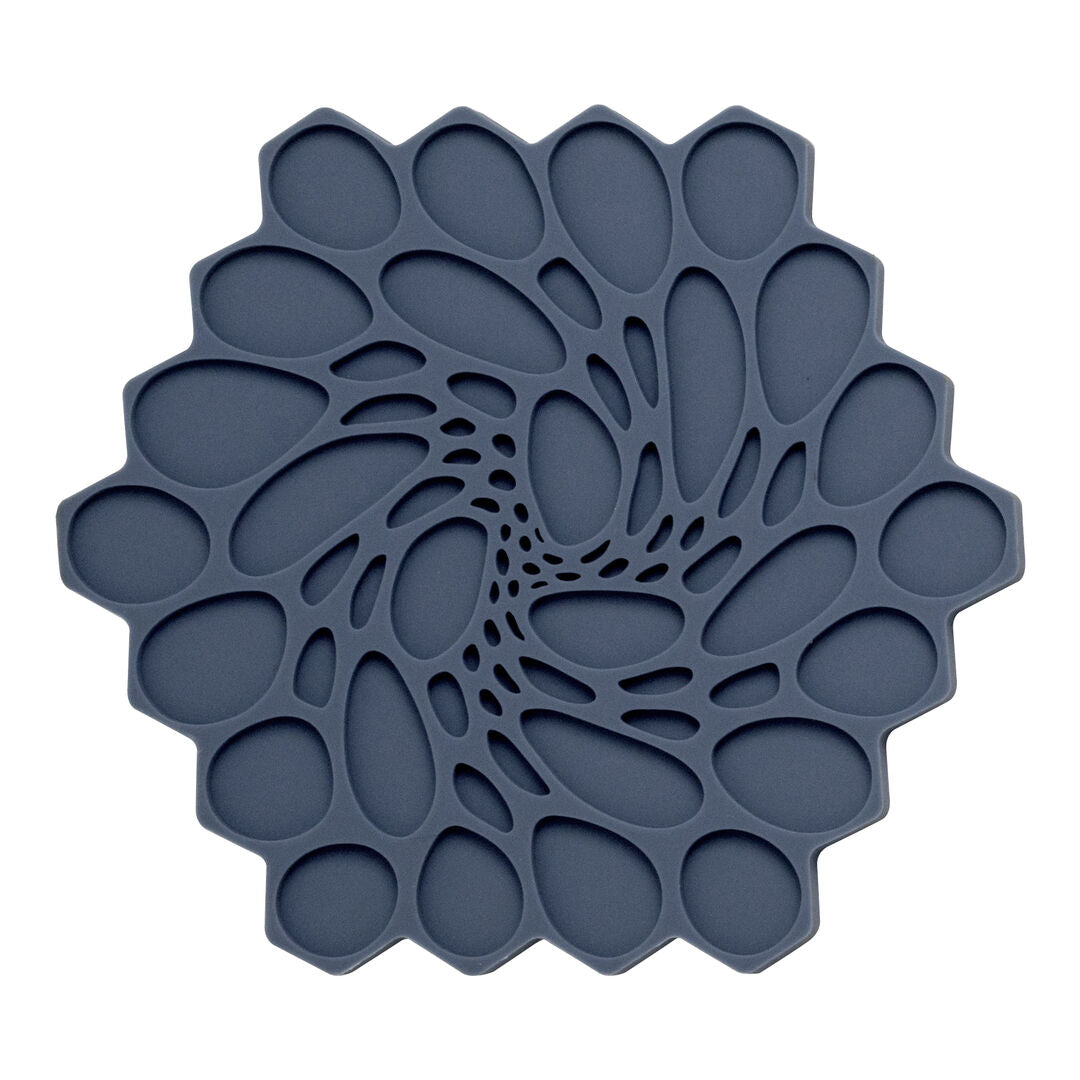 Utopia | Table Presentation | Modern Twist Hive Midnight Trivet 17.8cm (7") | Bespoke77