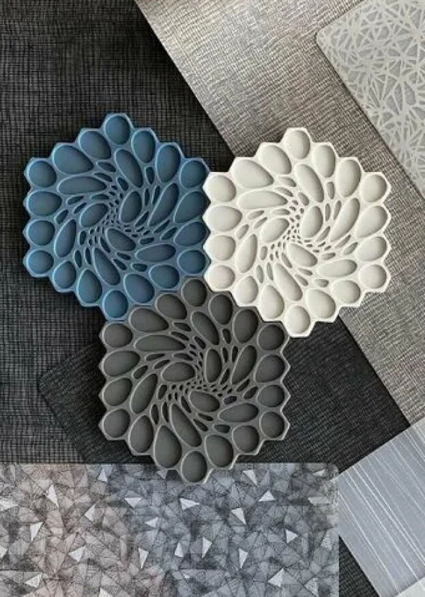 Utopia | Table Presentation | Modern Twist Hive Midnight Trivet 17.8cm (7") | Bespoke77