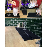 Ultimate Black Rubber Bar Mat