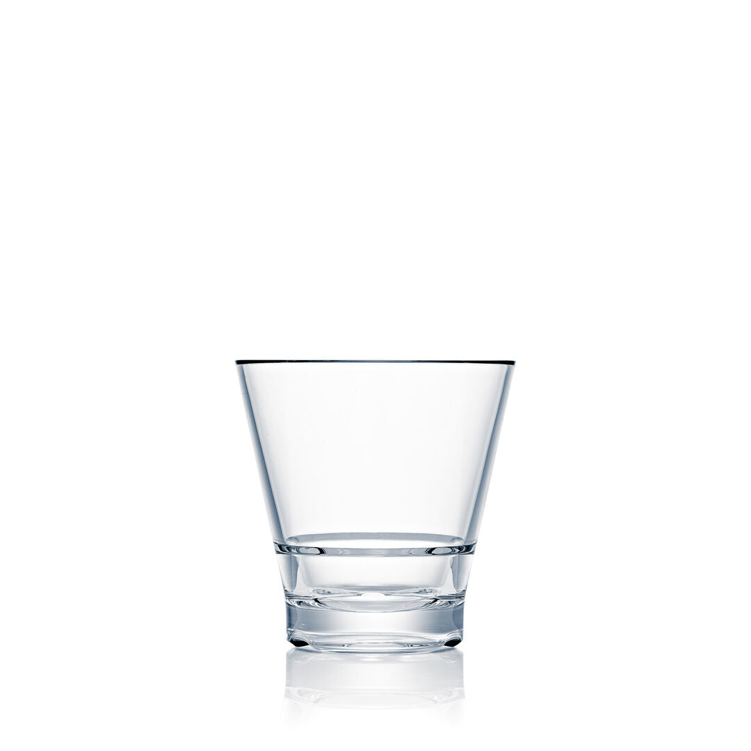 Utopia | Drinkware | Capella Stack Clear Rocks 26.5cl (9.25oz) | Bespoke77
