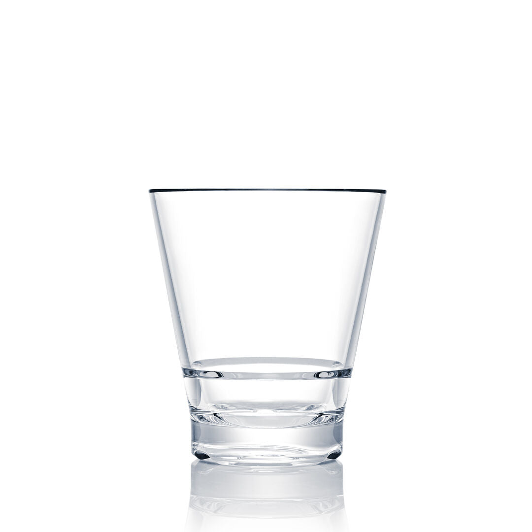 Utopia | Drinkware | Capella Stack Clear Short Double Rocks 41.5cl (14.5oz) | Bespoke77