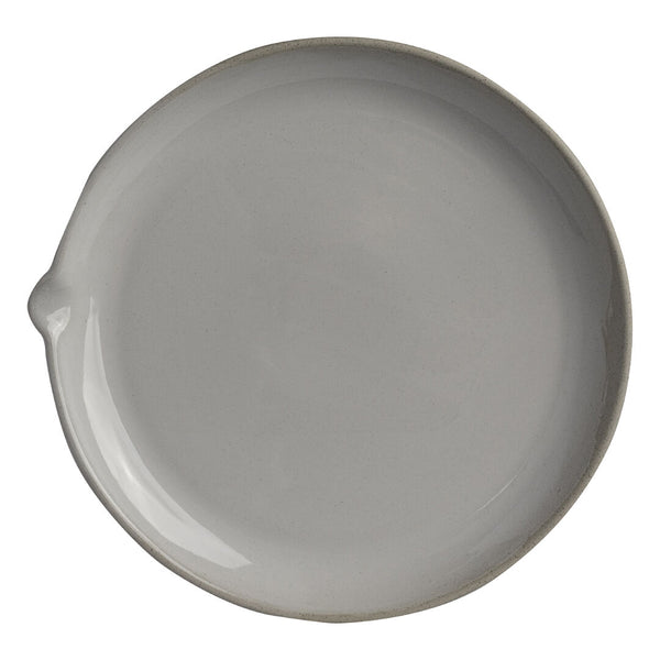 Utopia | Tableware | Gembrook White With Spout Plate 26.35 x 25.5cm (10 3/8 x 10") | Bespoke77