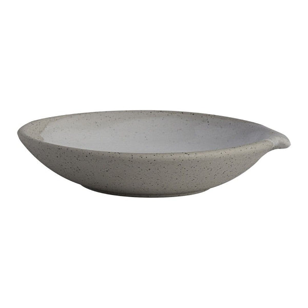 Utopia | Tableware | Gembrook White Dish With Spout 12.7 x 11.75 x 2.5cm 10.65cl (5 x 4 5/8 x 1" 3 3/4oz) | Bespoke77