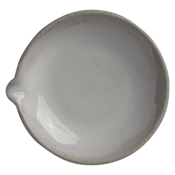 Utopia | Tableware | Gembrook White Dish With Spout 12.7 x 11.75 x 2.5cm 10.65cl (5 x 4 5/8 x 1" 3 3/4oz) | Bespoke77