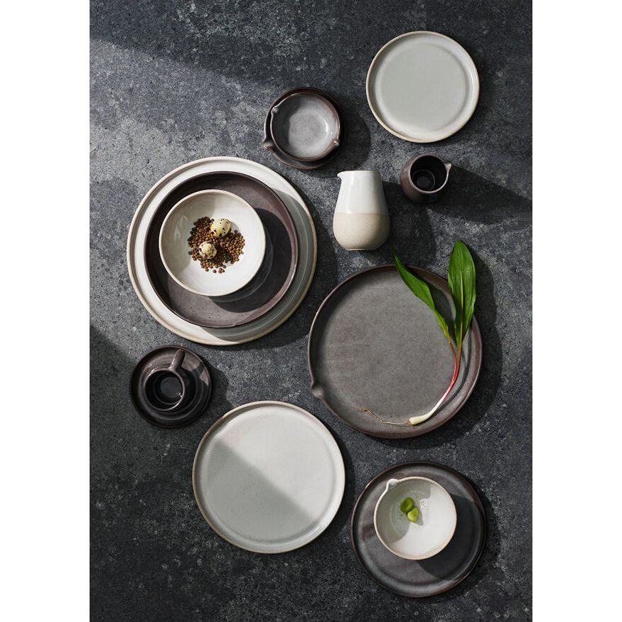 Utopia | Tableware | Gembrook Gray Plate 28.25cm (11 1/8") | Bespoke77
