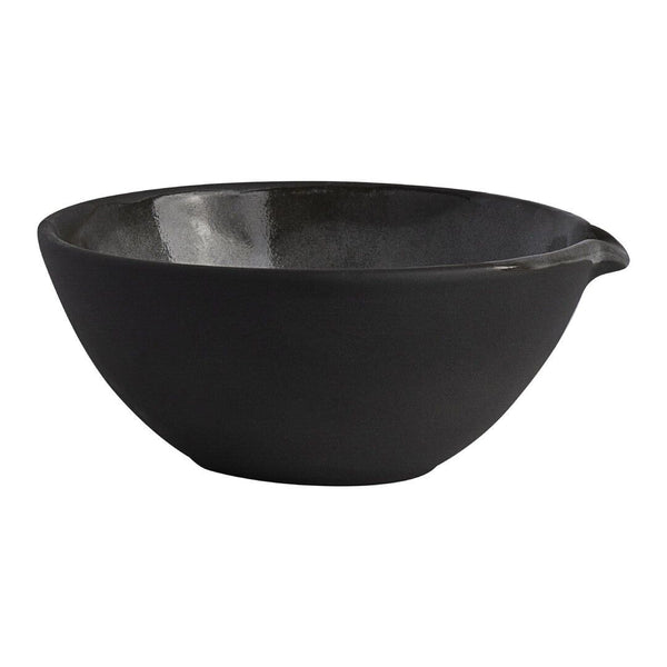 Utopia | Tableware | Gembrook Gray Bowl With Spout 12.7cm 35.5cl (5" 12 1/2oz) | Bespoke77