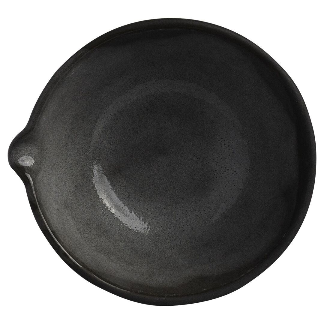 Utopia | Tableware | Gembrook Gray Bowl With Spout 12.7cm 35.5cl (5" 12 1/2oz) | Bespoke77