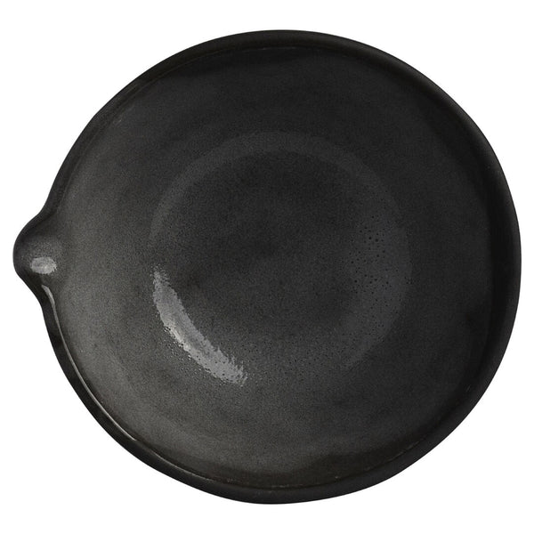 Utopia | Tableware | Gembrook Gray Bowl With Spout 12.7cm 35.5cl (5" 12 1/2oz) | Bespoke77