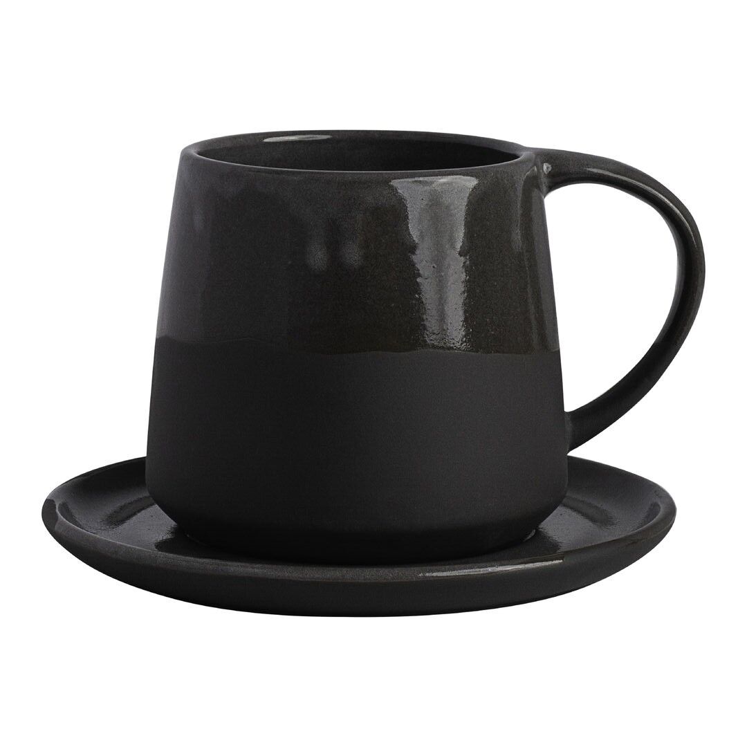 Utopia | Tableware | Gembrook Gray Mug 13.3 x 9.5cm 62.6cl (5 1/4 x 3 3/4" 15oz) | Bespoke77