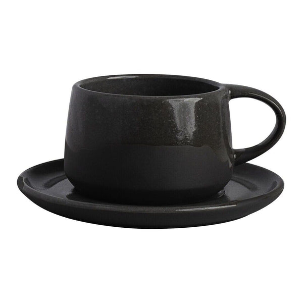 Utopia | Tableware | Gembrook Gray Coffee Cup 12.7cm 31.25cl (5" 11oz) | Bespoke77