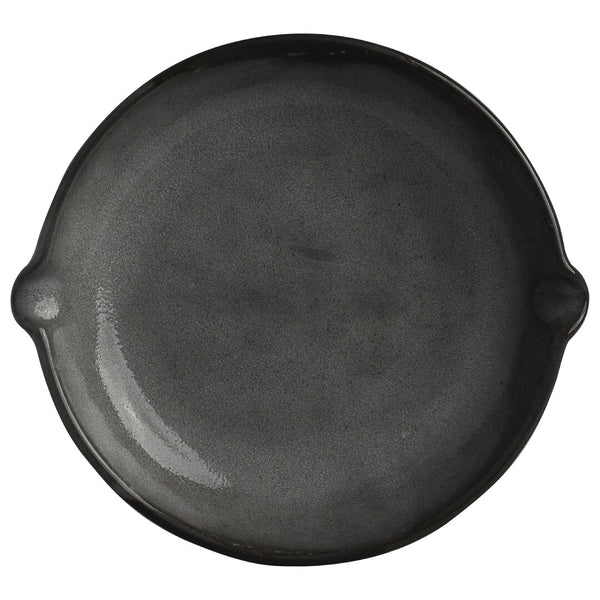 Utopia | Tableware | Gembrook Gray Dish With Double Spout 18 x 16cm 27cl (6 3/8 x 1 1/4" 9 1/2oz) | Bespoke77