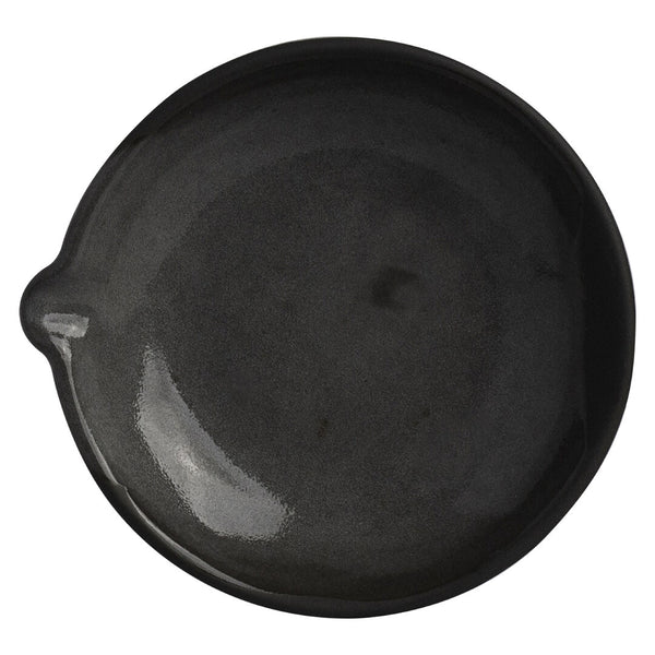 Utopia | Tableware | Gembrook Gray Dish With Spout 12.7 x 11.75 x 2.5cm 10.65cl (5 x 4 5/8 x 1" 3 3/4oz) | Bespoke77