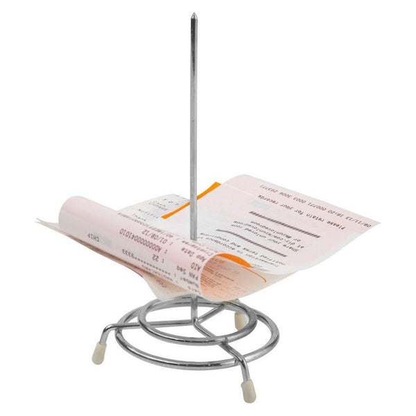 Sleek 6.5 Inch Chrome Plated Cheque Spindle