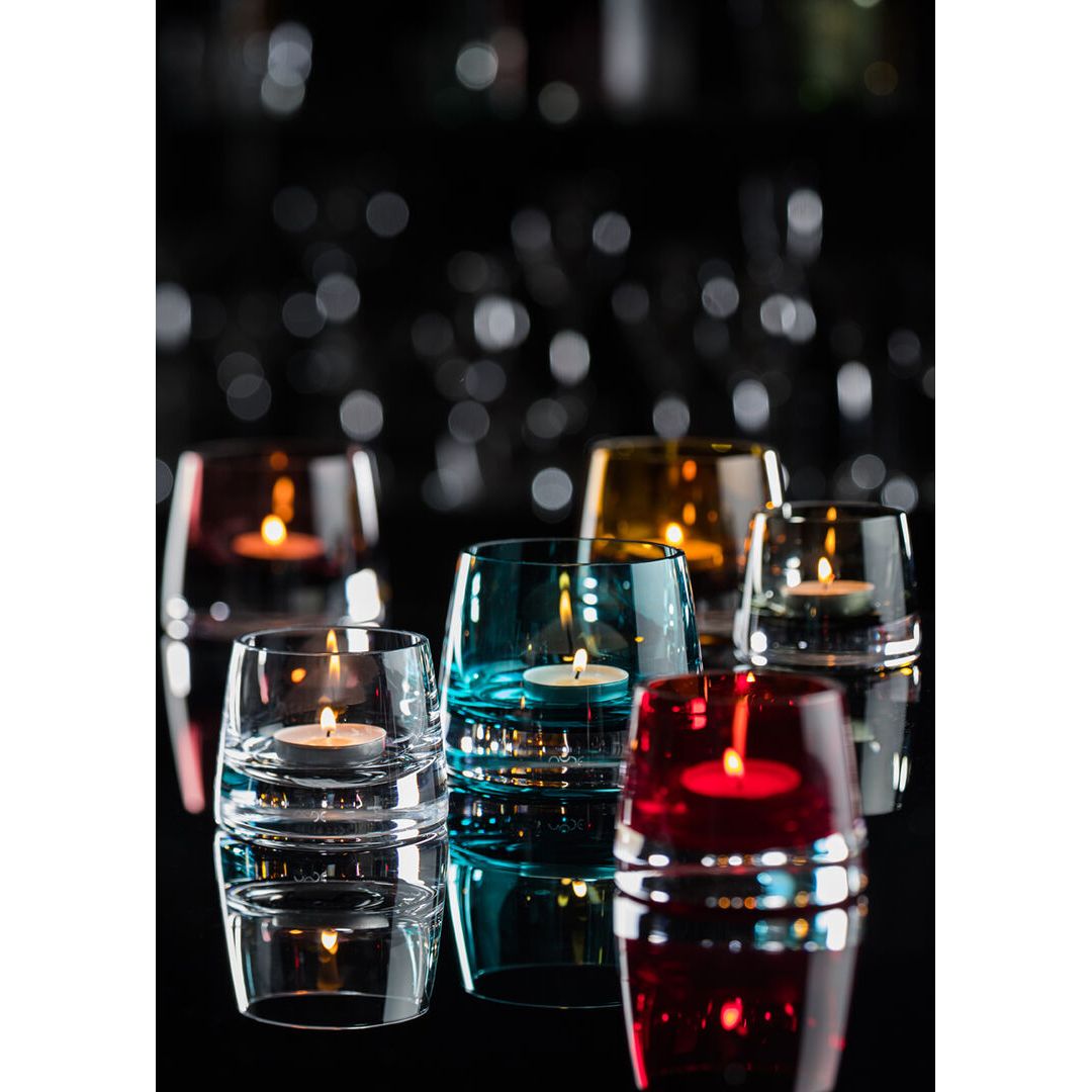 Joy Votive Amber Small 3.25" (8cm)