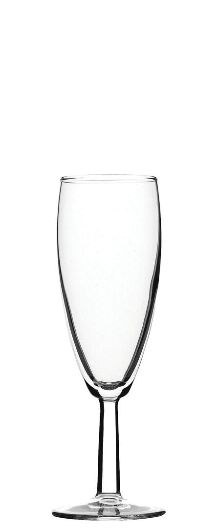 Toughened Saxon Flute 5.25oz (15cl) L@ 125ml CE