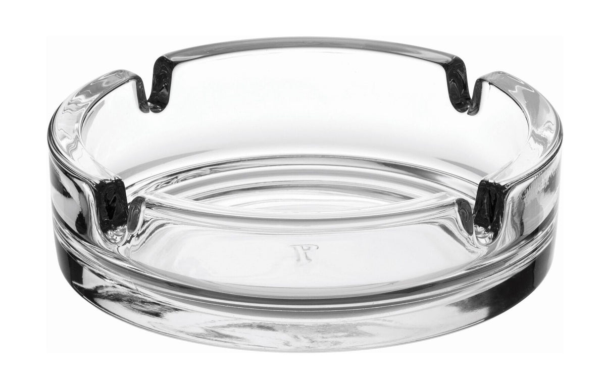 Small clear Glass Stackable Ashtray 4.25" (11cm)