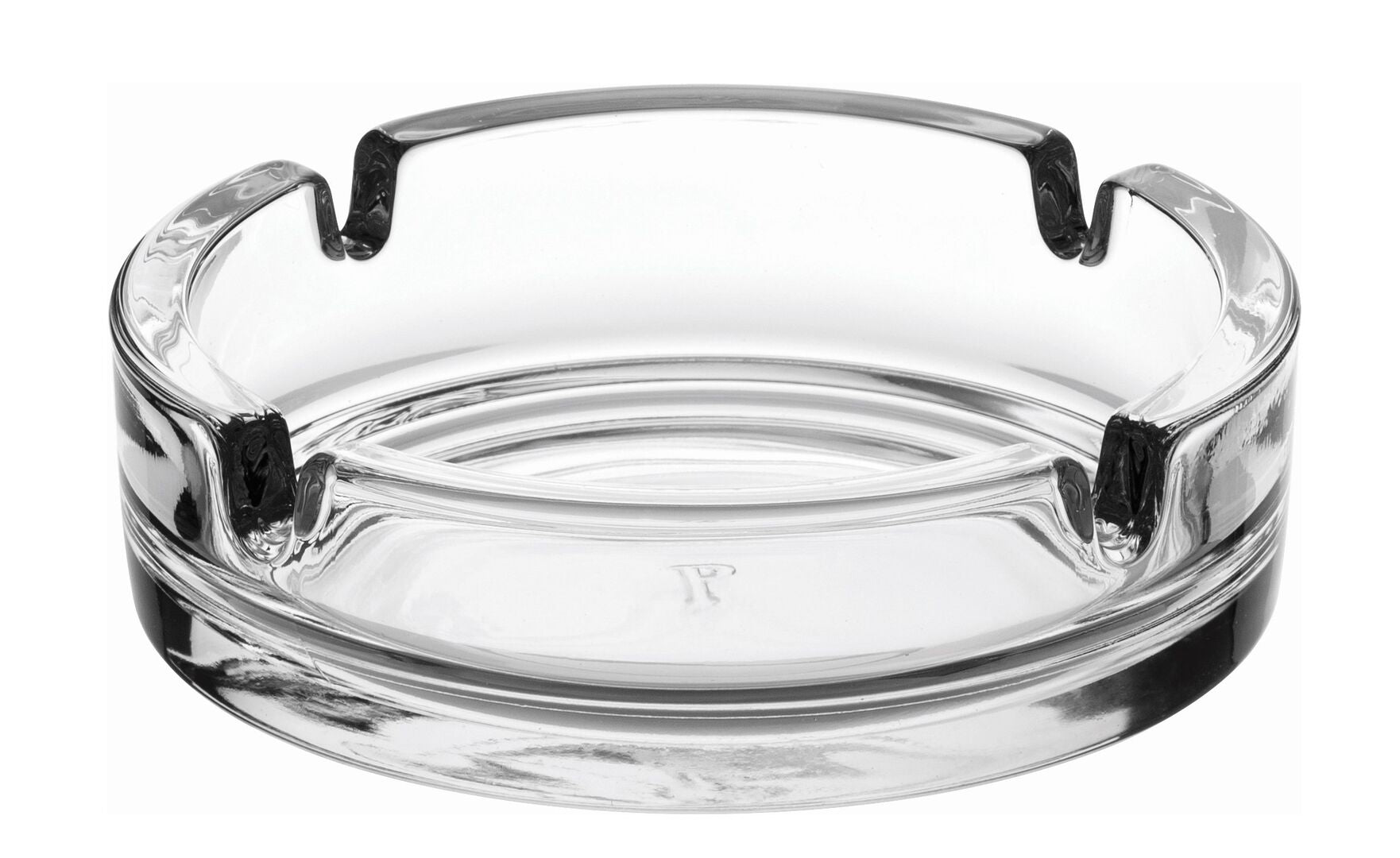 Small clear Glass Stackable Ashtray 4.25" (11cm)