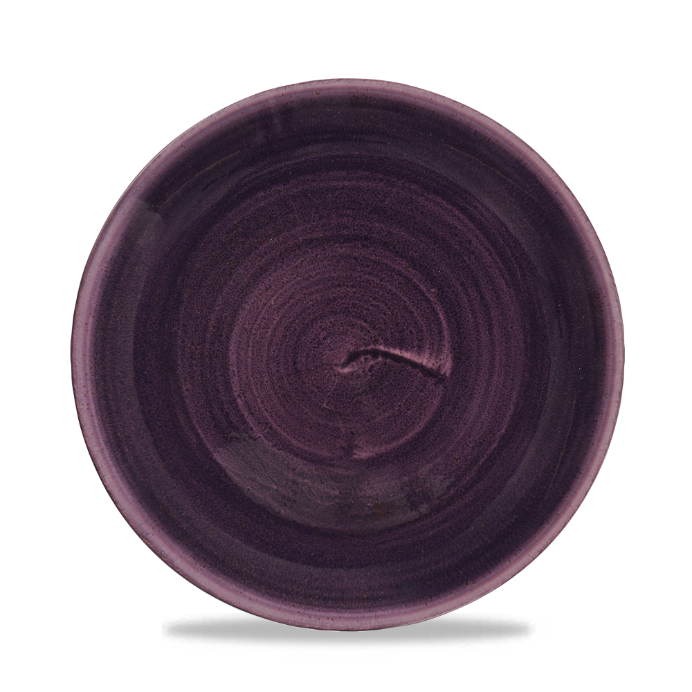 Stonecast Patina Deep Purple Coupe Plate 21.7cm