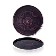Stonecast Patina Deep Purple Walled Plate 21cm