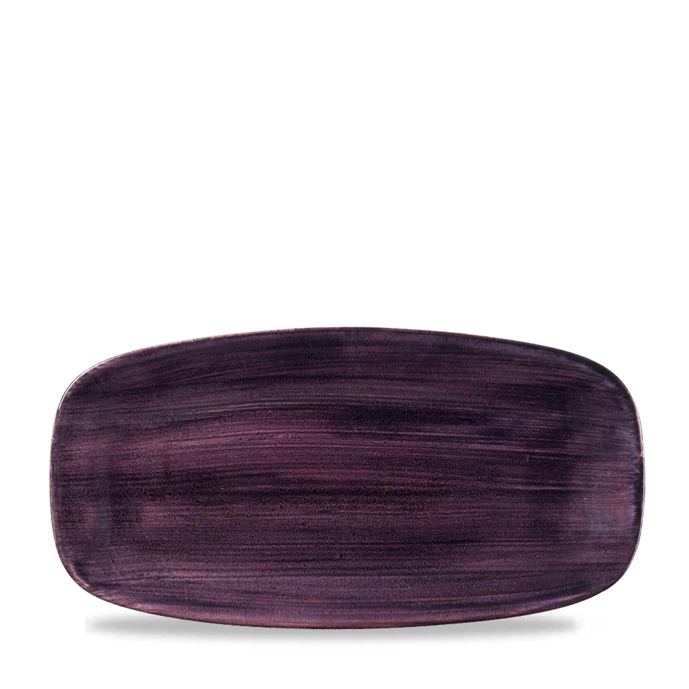 Stonecast Patina Deep Purple Chefs Oblong Plate No.3