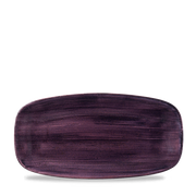 Stonecast Patina Deep Purple Chefs Oblong Plate No.3