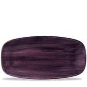 Stonecast Patina Deep Purple Chefs Oblong Plate No.4 35.5 X 18.9cm